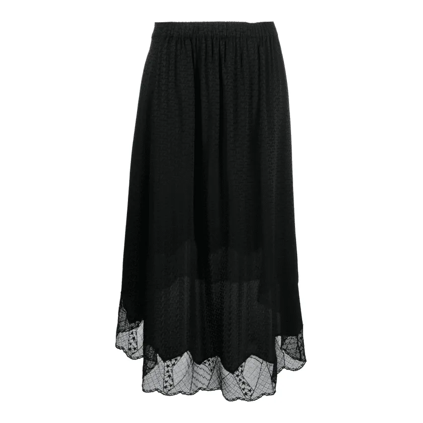 Юбка в пайетки