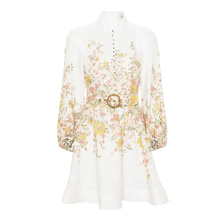 Платье коктейльное Nuvella (белое, размер M)