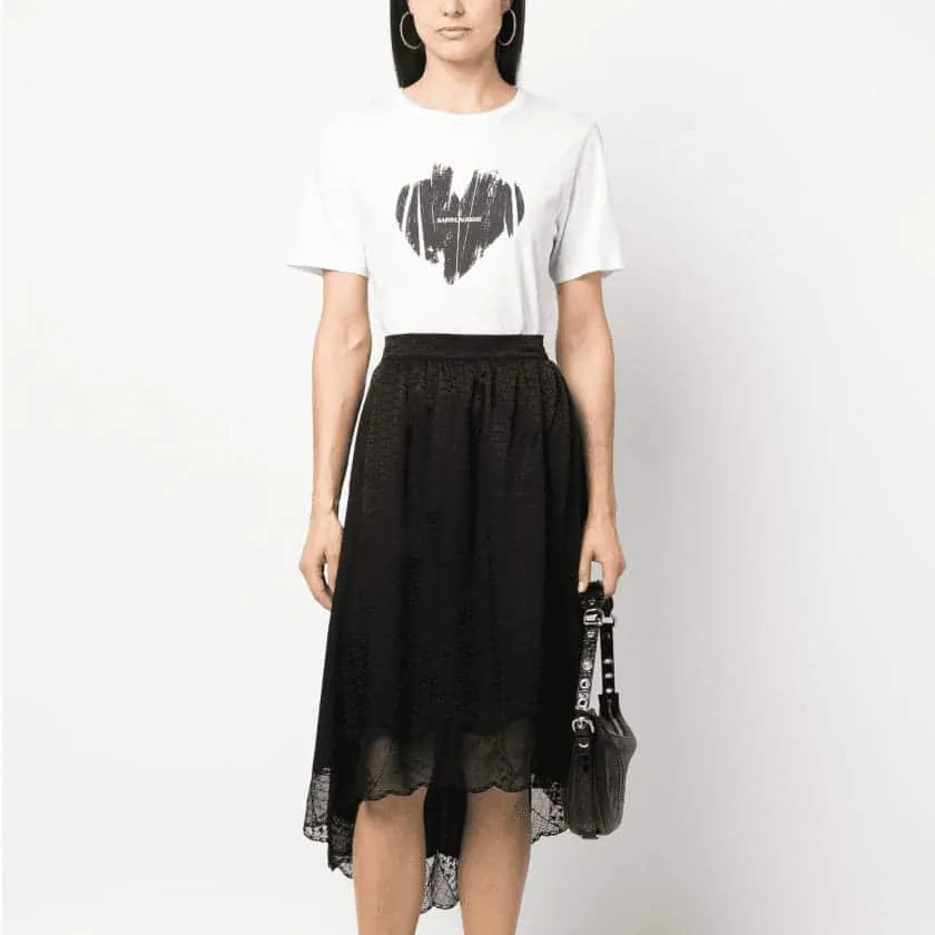 Юбка в пайетки