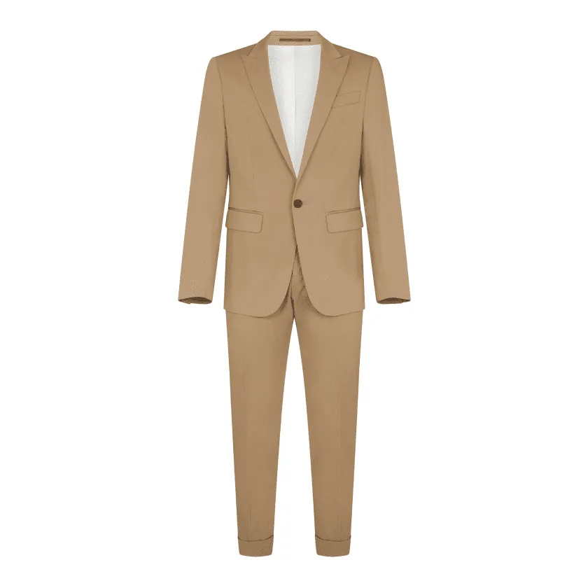 Костюм из смеси льна и хлопка