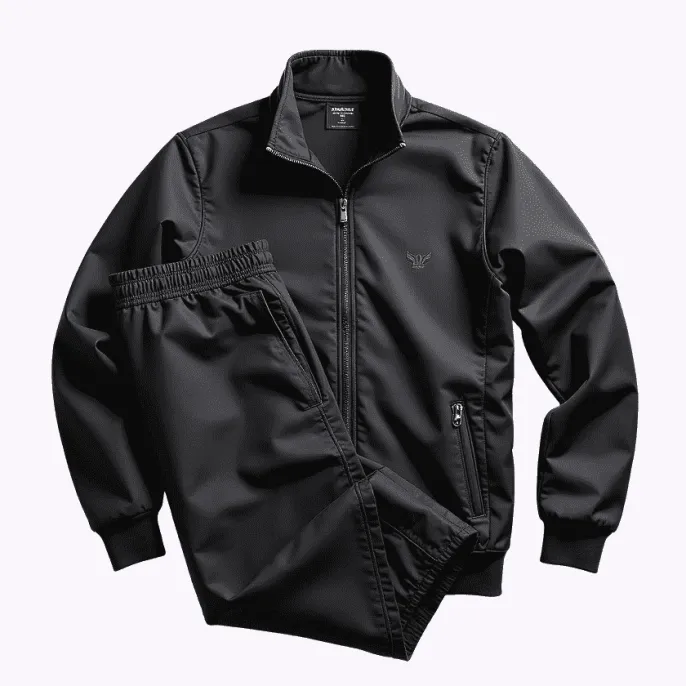 Спортивный костюм женский Nuvella «Black Motion» (черный, размер M)